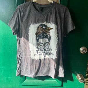 Gildan Softstyle Heather Charcoal Gray T-Shirt